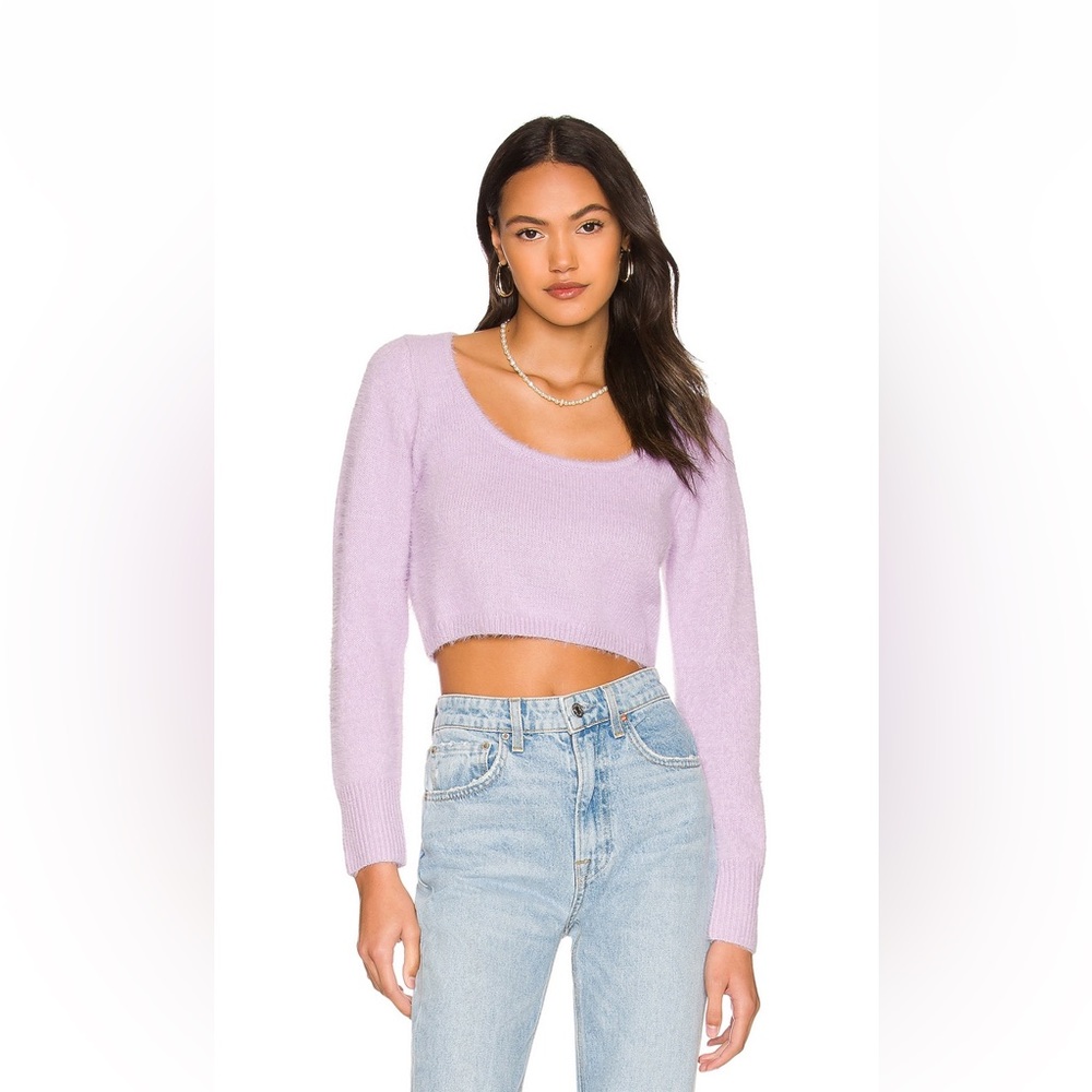 REVOLVE- More To Come - Cropped Sweater